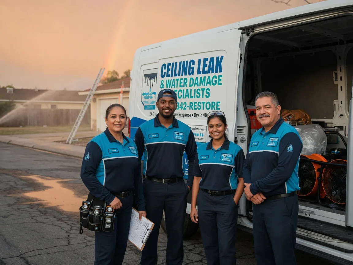 Ceiling Leak Cleanup company in Moselle, MS