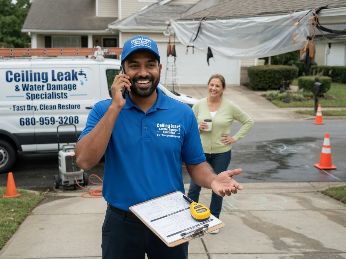 Ceiling Leak Cleanup Moselle, MS FAQs