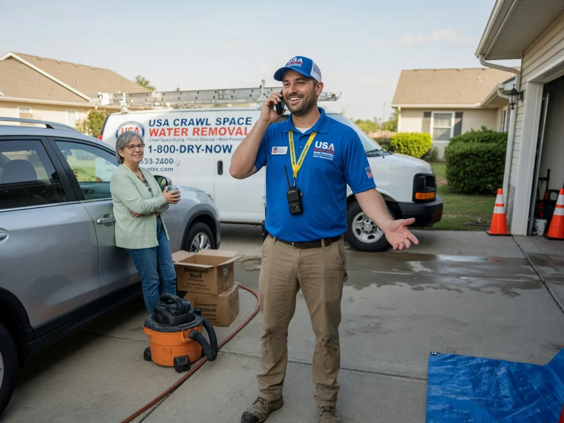 Crawl Space Water Removal Moselle, MS FAQs